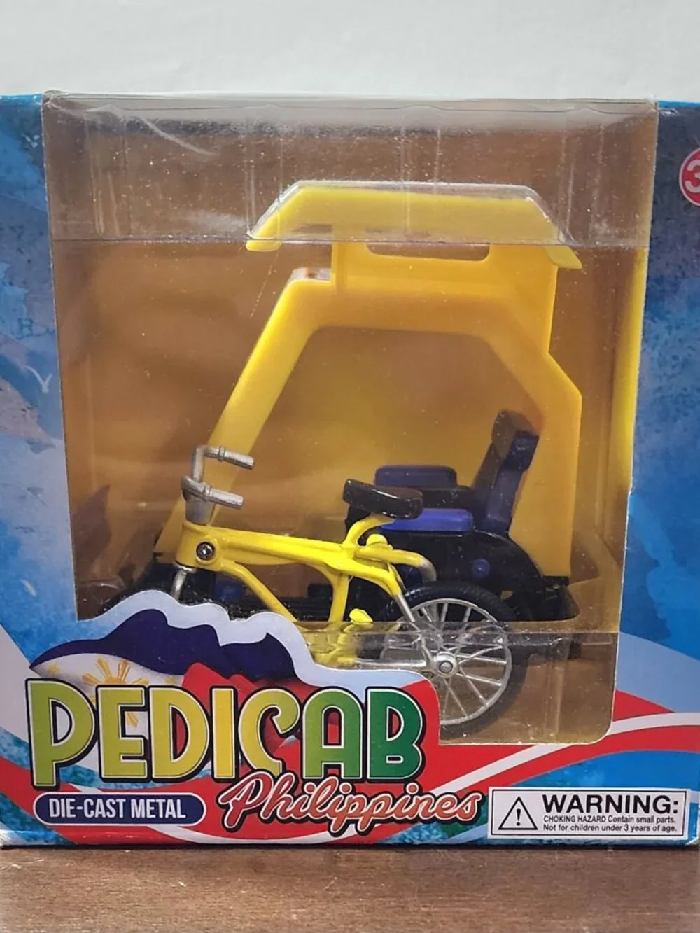 Pedi Cab Philippines  Die Metal Cast Figurine